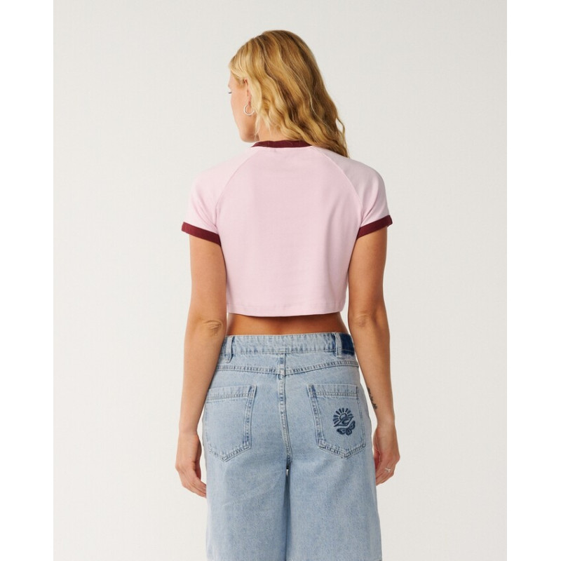T-Shirt Crop Top Rip Curl Bossa Nova 