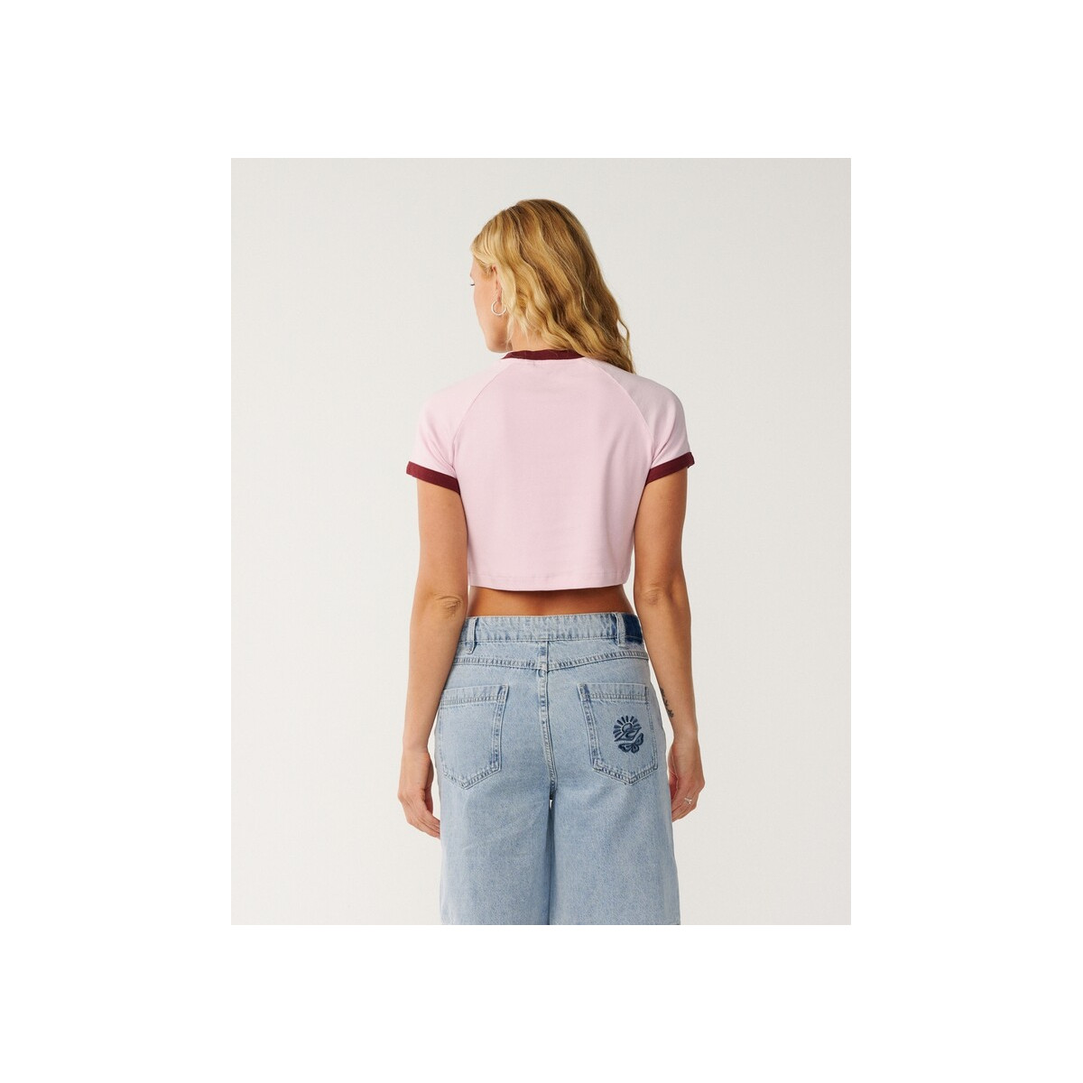 T-Shirt Crop Top Rip Curl Bossa Nova 