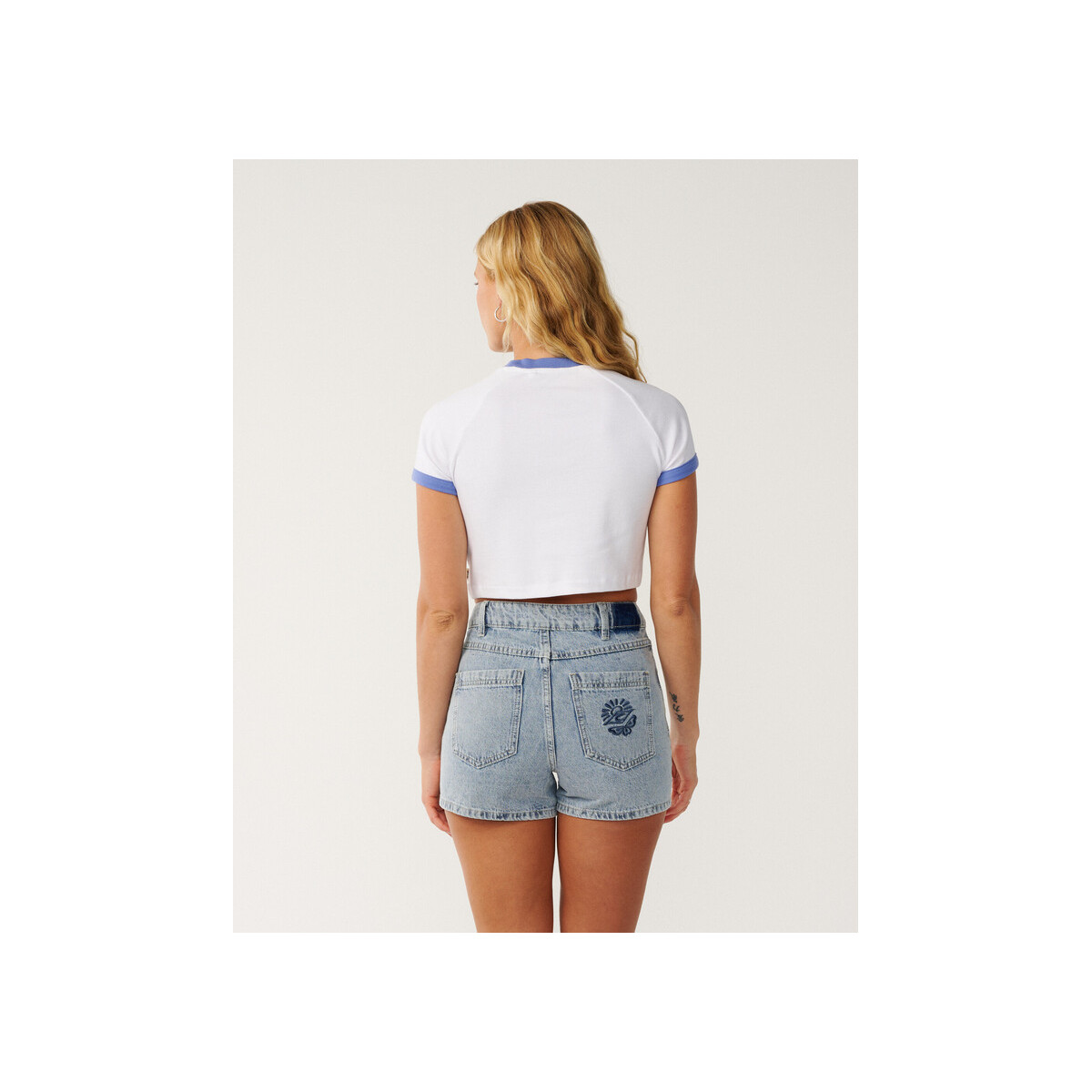 T-Shirt Crop Top Rip Curl Bossa Nova 