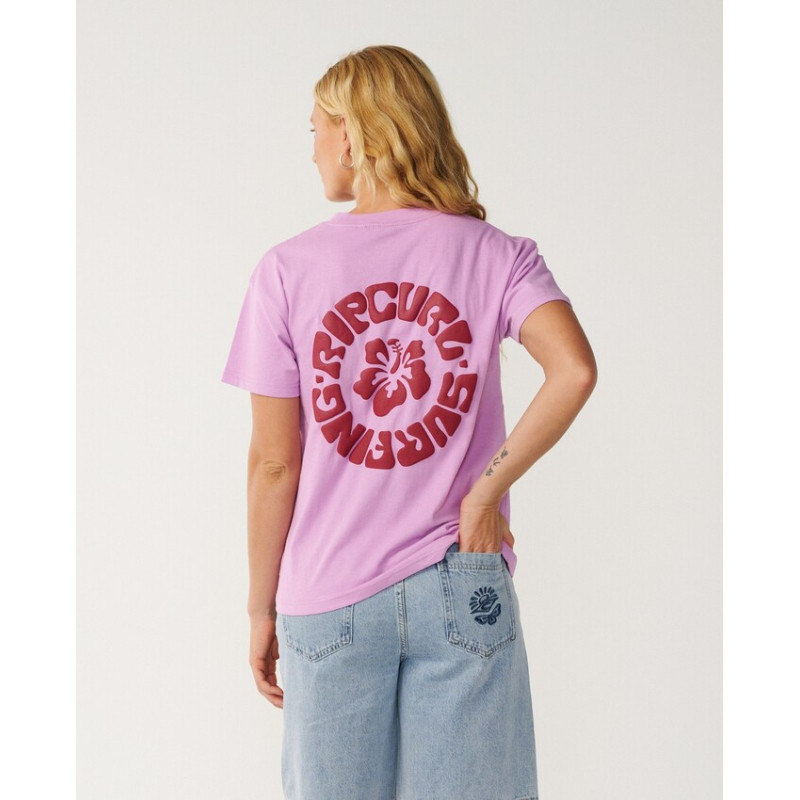 T-Shirt Rip Curl Surf Puff Party Relaxed