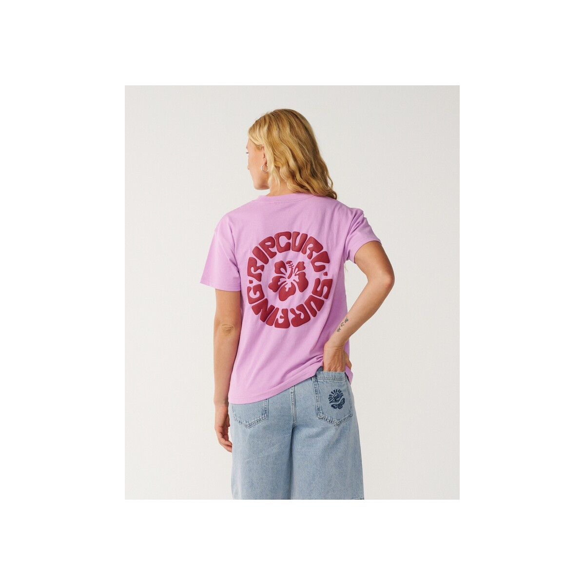 T-Shirt Rip Curl Surf Puff Party Relaxed