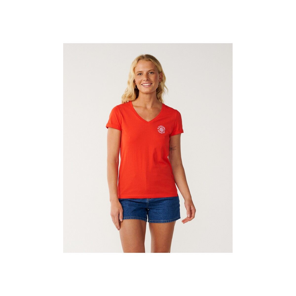 T-Shirt Rip Curl Party Wave V-Neck