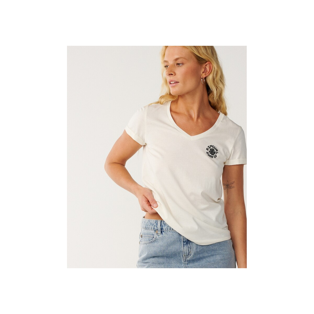 T-Shirt Rip Curl Party Wave V-Neck