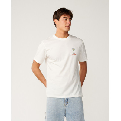 T-Shirt Rip Curl Pacific Rinse Higgins - Bone