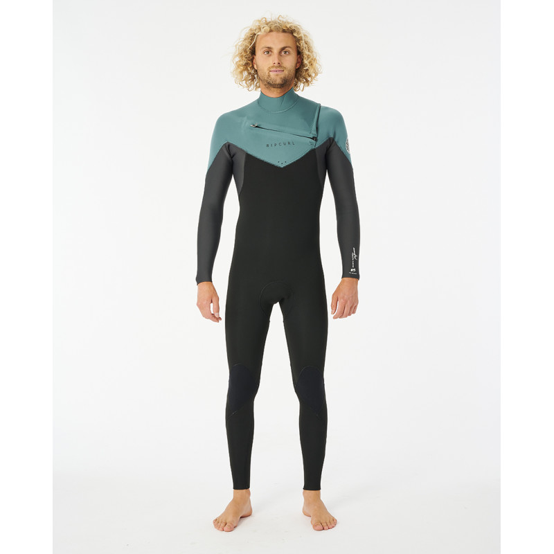 Combinaison de Surf 4/3 Rip Curl Homme Dawn Patrol Performance Chest Zip