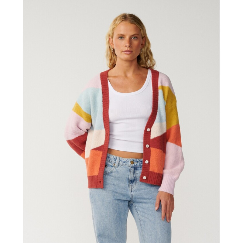 Cardigan Rip Curl Surf Revival Jacquard
