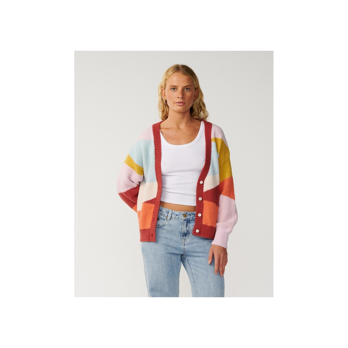 Cardigan Rip Curl Surf Revival Jacquard