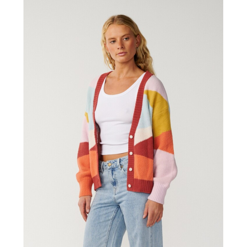 Cardigan Rip Curl Surf Revival Jacquard