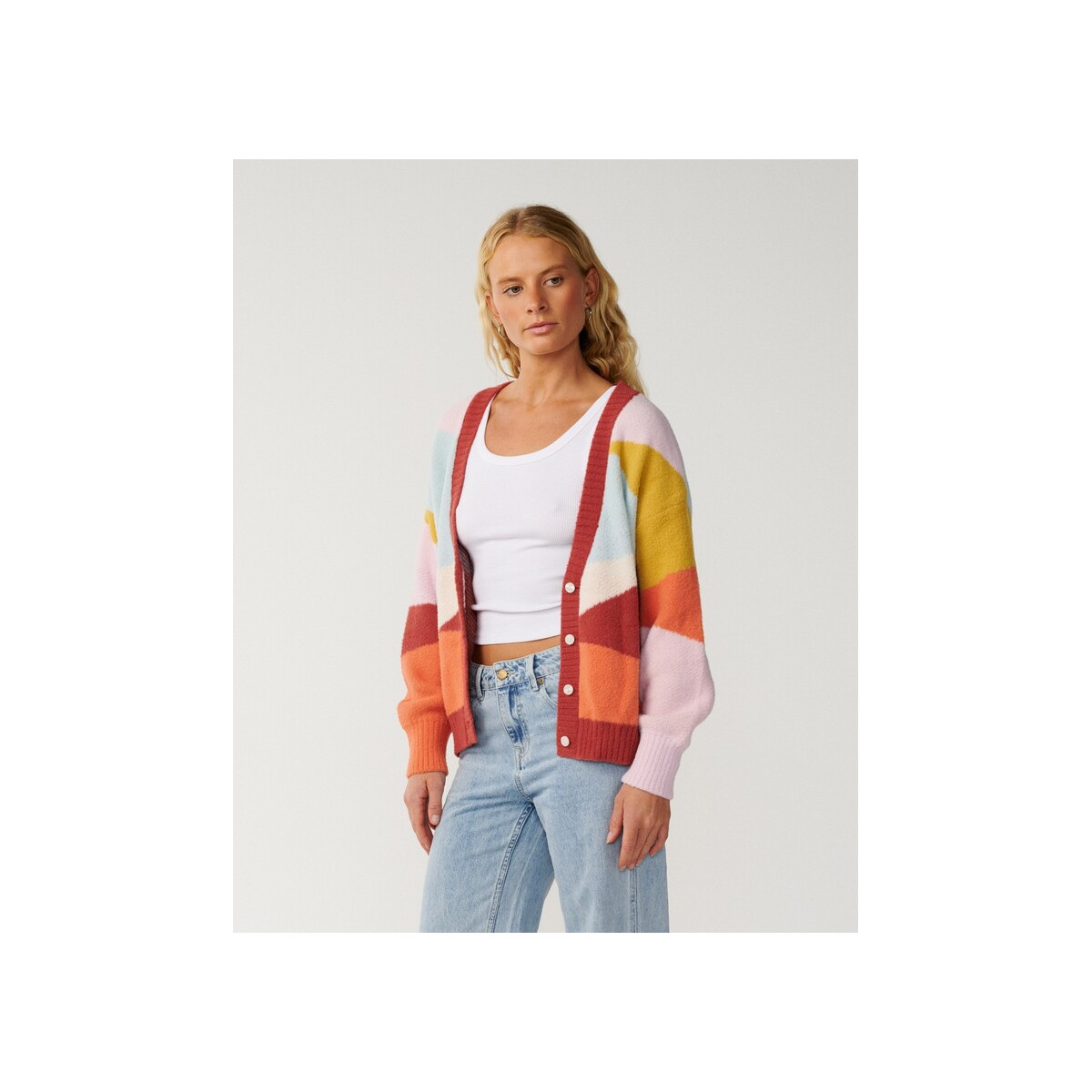 Cardigan Rip Curl Surf Revival Jacquard