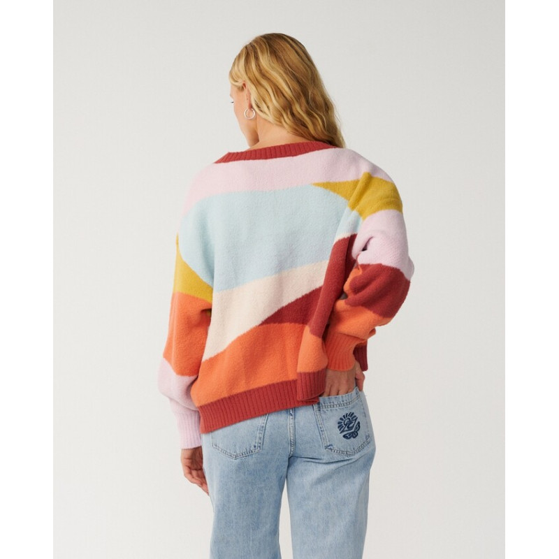 Cardigan Rip Curl Surf Revival Jacquard