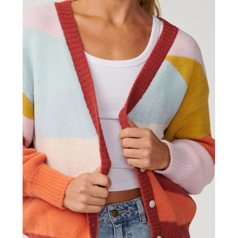 Cardigan Rip Curl Surf Revival Jacquard