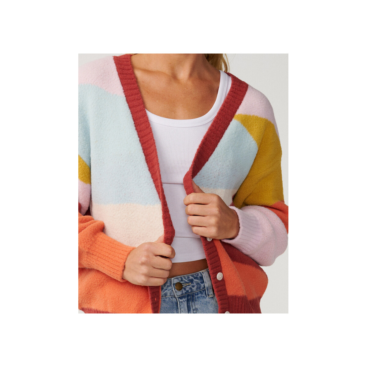 Cardigan Rip Curl Surf Revival Jacquard