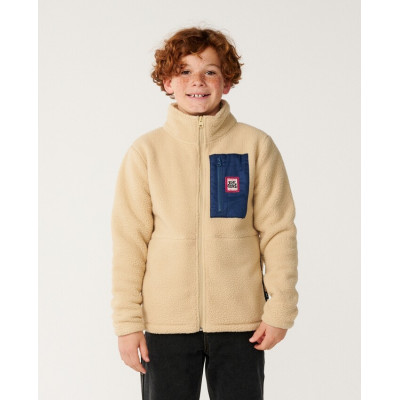 Polaire Zippée Rip Curl Streamline Polar - Khaki Sand
