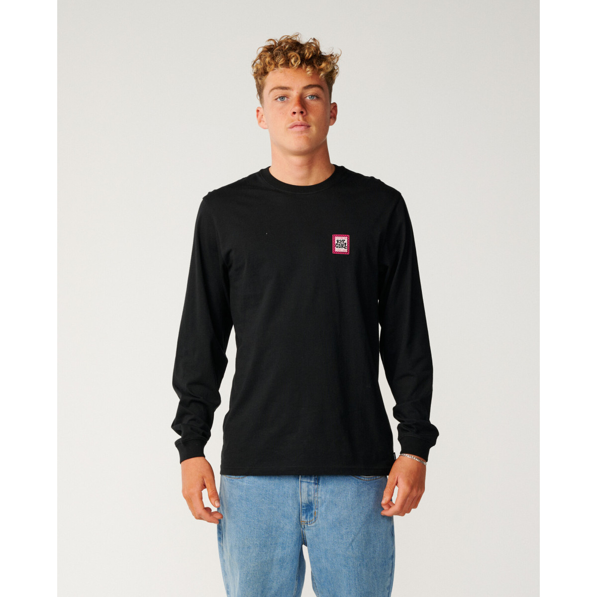 T-Shirt ML Rip Curl Streamline Badge