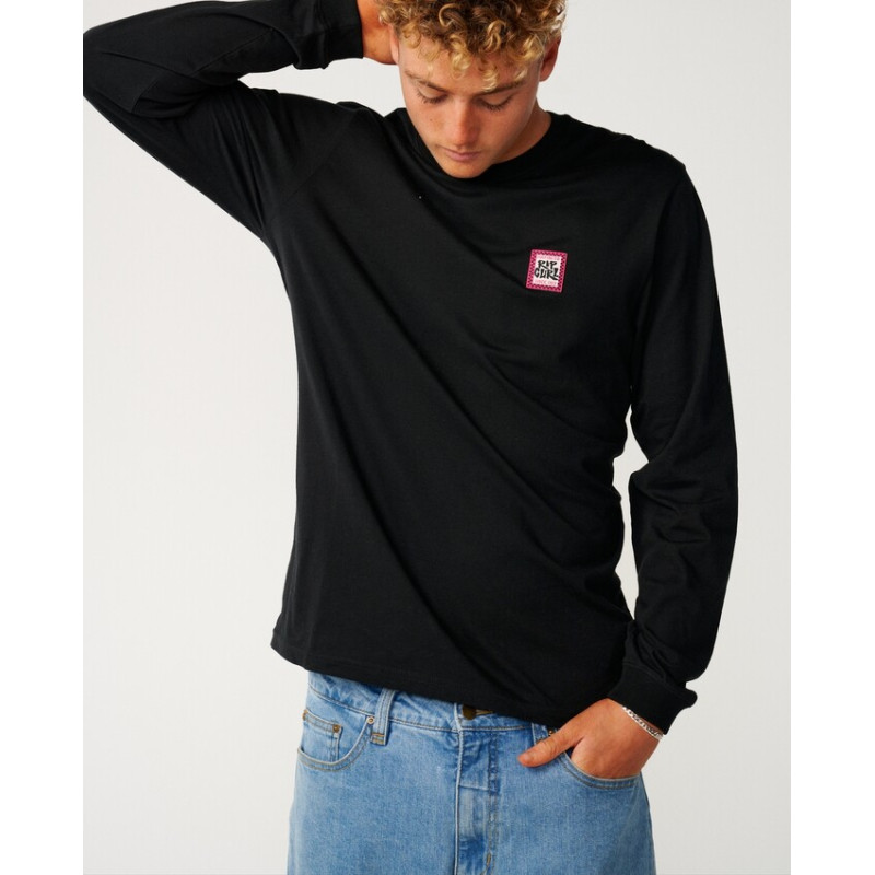 T-Shirt ML Rip Curl Streamline Badge