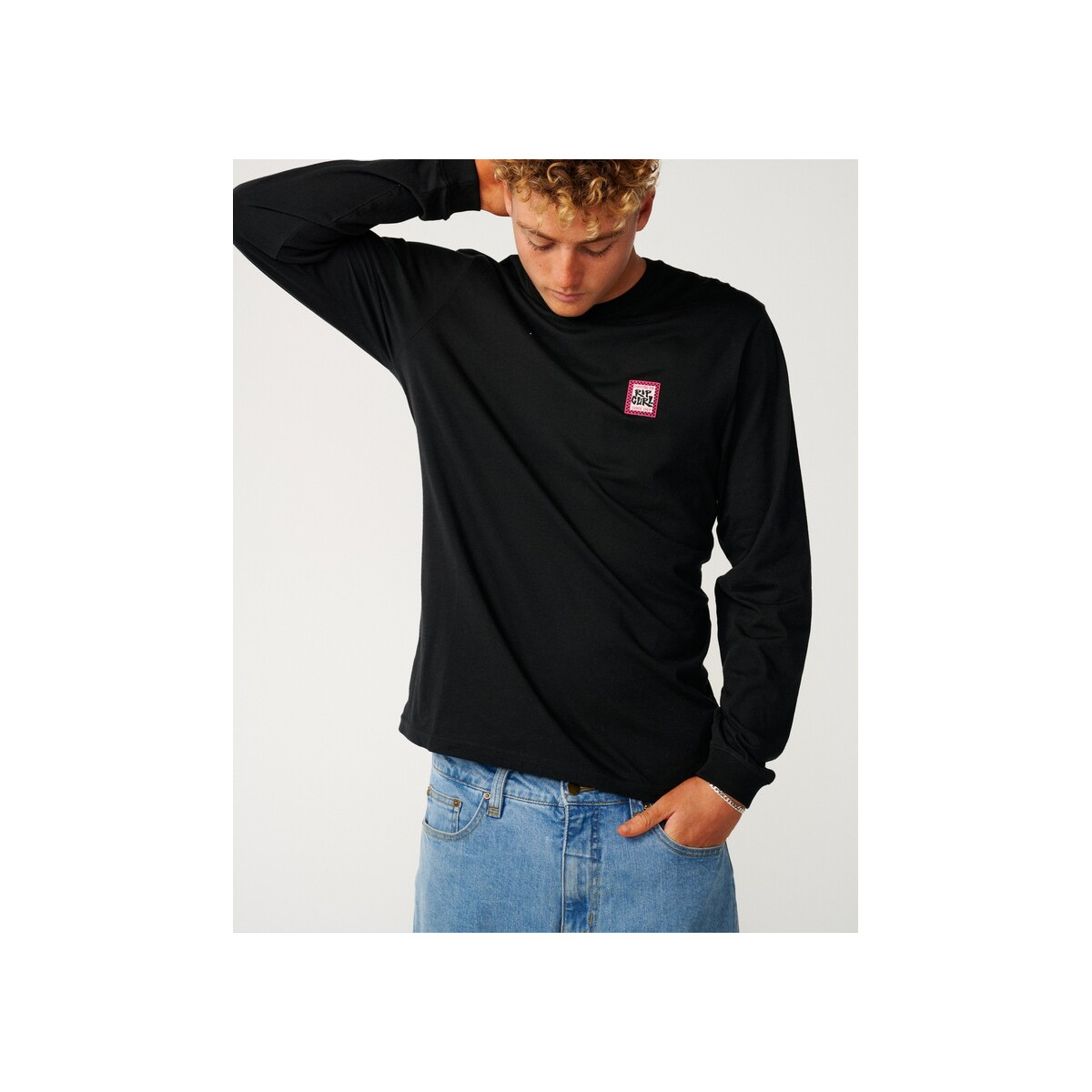 T-Shirt ML Rip Curl Streamline Badge