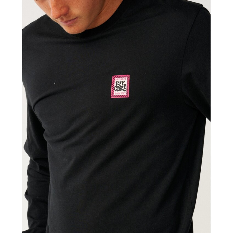 T-Shirt ML Rip Curl Streamline Badge