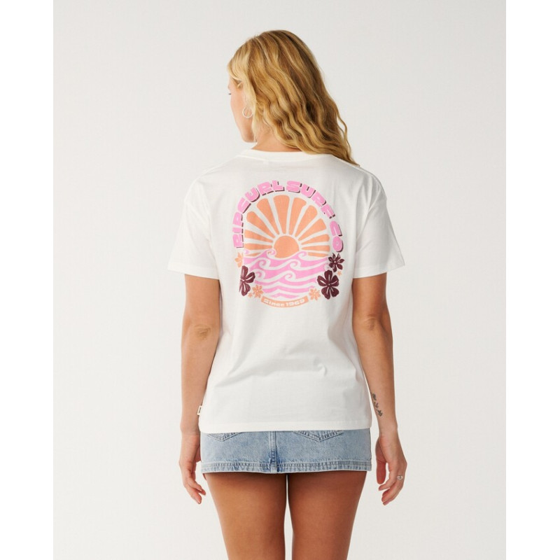 T-Shirt Rip Curl Party Wave Relaxed