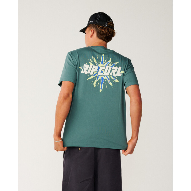 T-Shirt Rip Curl Disorder Burst