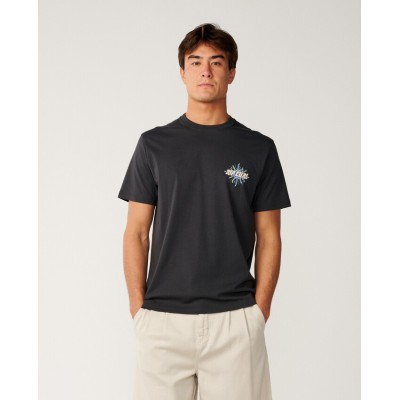 T-Shirt Rip Curl Disorder Burst - Washed Black