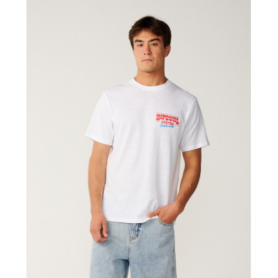 T-Shirt Rip Curl Shapper Address Update - White