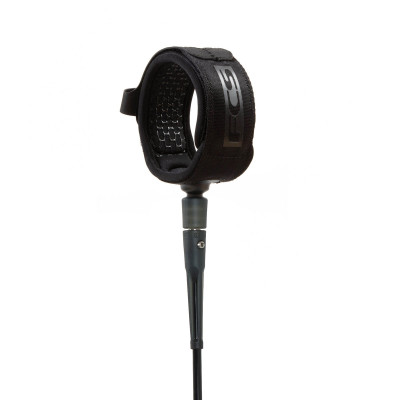 Leash de Longboard FCS Cheville Essential  - Black - 9' Cheville