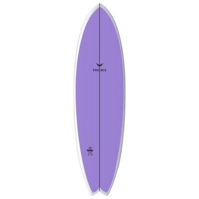Planche de Surf Phoenix Voodoo 2 Color Futures - Purple - 6'2