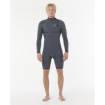 Combinaison De Surf Shorty Manches Longues Rip Curl Homme E Bomb 2/2 Zip Free