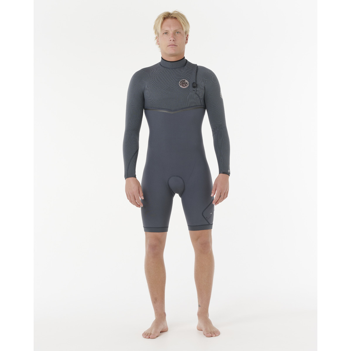 Combinaison De Surf Shorty Manches Longues Rip Curl Homme E Bomb 2/2 Zip Free