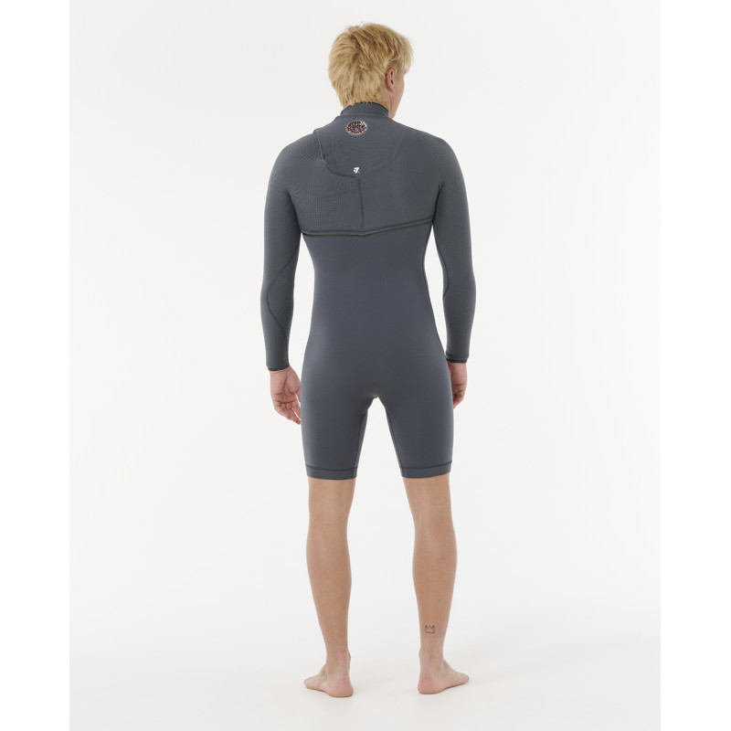 Combinaison De Surf Shorty Manches Longues Rip Curl Homme E Bomb 2/2 Zip Free