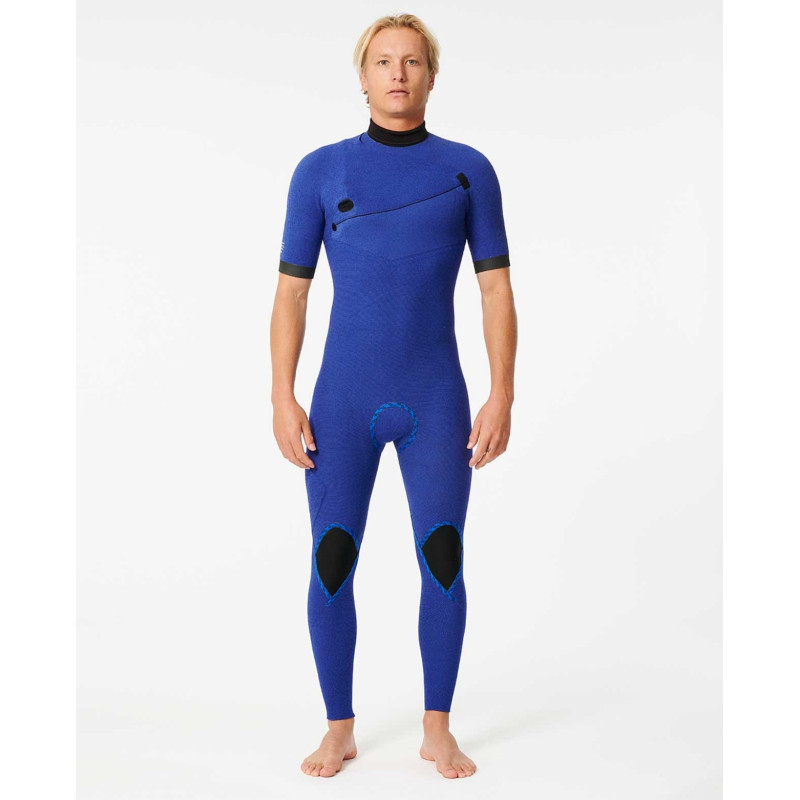 Combinaison De Surf Manches Courtes Rip Curl Homme E Bomb 2/2 Zip Free