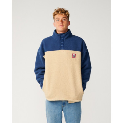 Polaire Rip Curl Half Colar - Khaki Sand