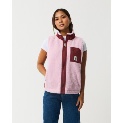 Polaire Sans Manches Rip Curl S-Series Bonded - Mauve