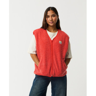 Polaire Sans Manches Rip Curl Every Day  - Red
