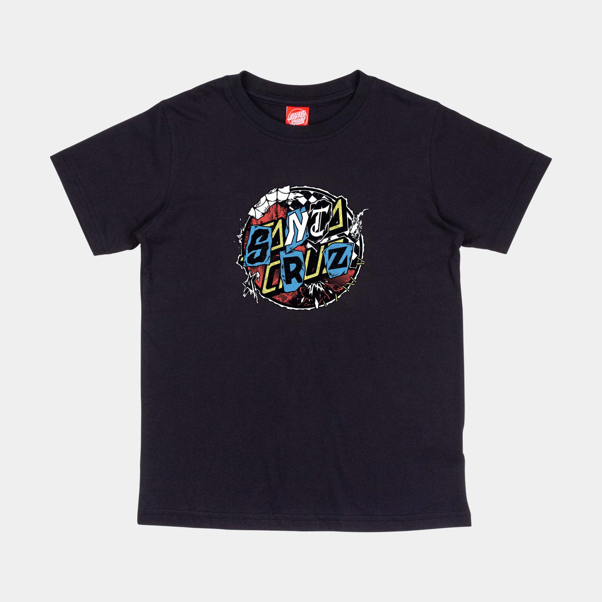 T-Shirt Santa Cruz Enfant Pay Off Dot Front