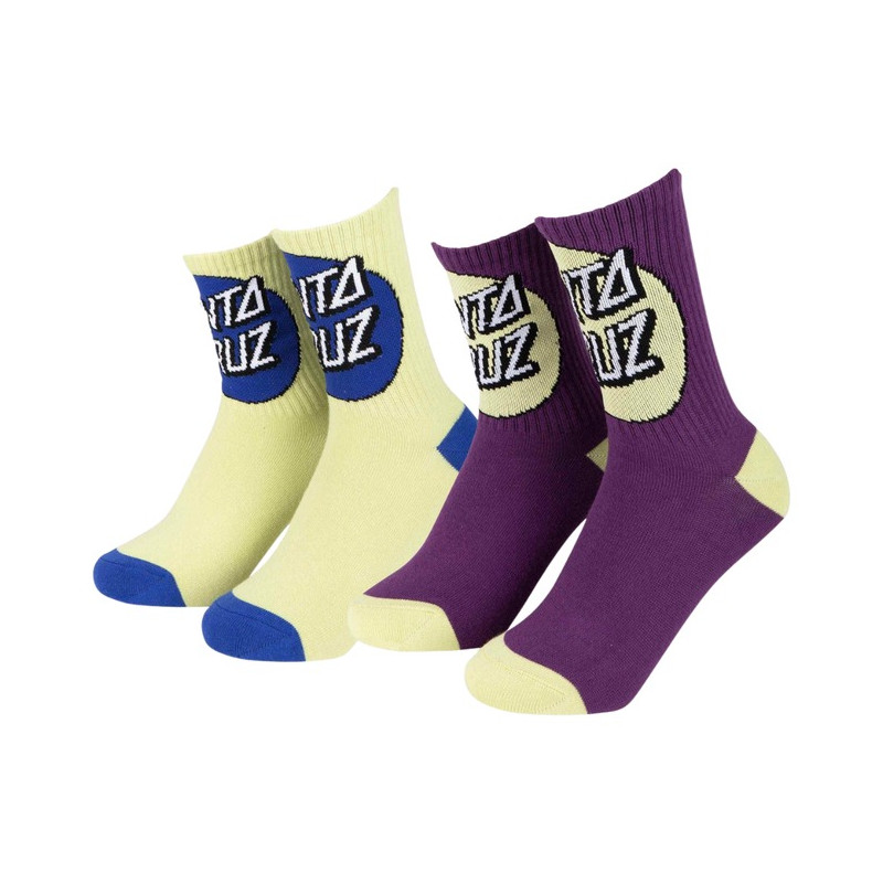 Chaussette Santa Cruz Enfant Oversize Over Dot (2 Pack)