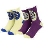 Chaussette Santa Cruz Enfant Oversize Over Dot (2 Pack)
