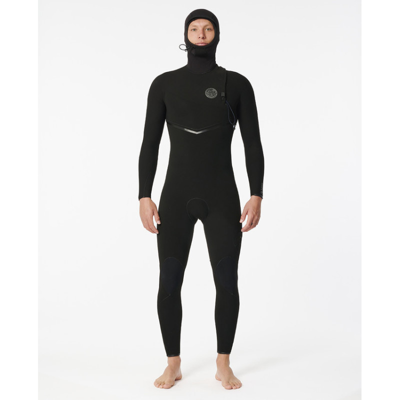 Combinaison de Surf 5/4 Rip Curl Homme E Bomb Zip Free Cagoule