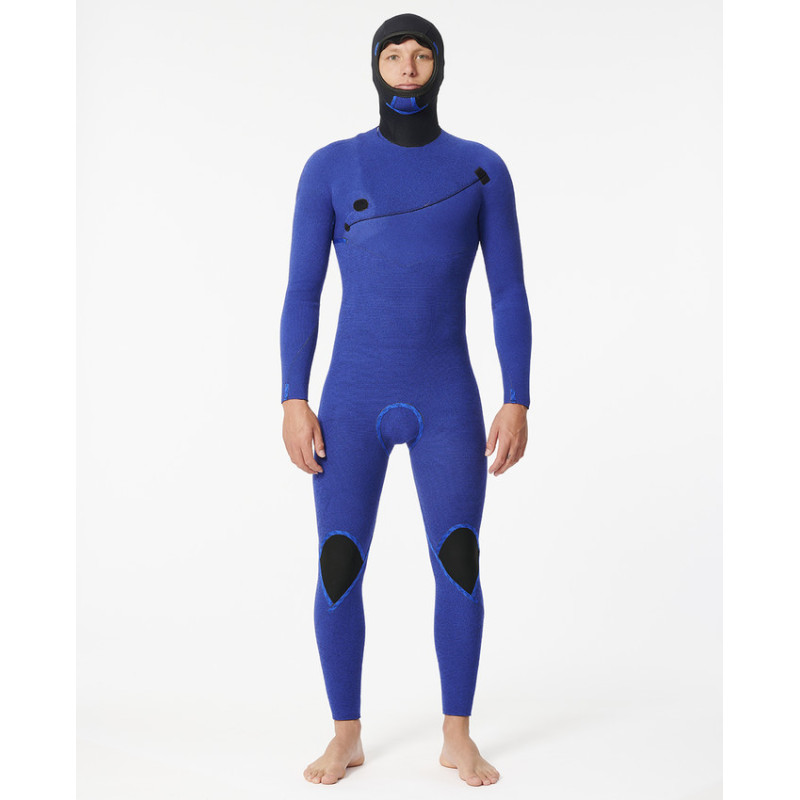 Combinaison de Surf 5/4 Rip Curl Homme E Bomb Zip Free Cagoule