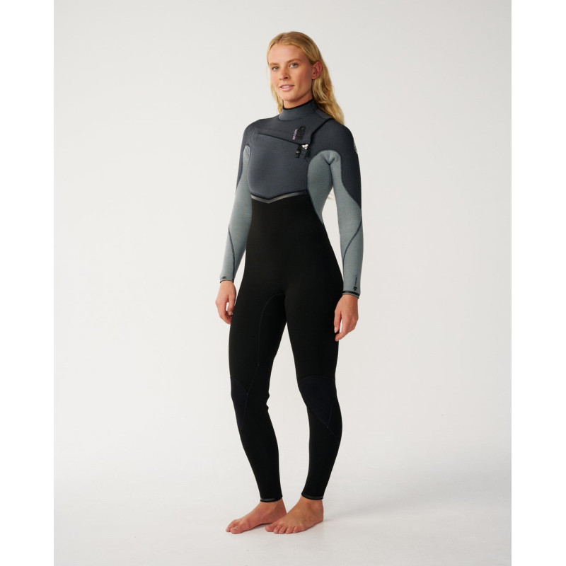 Combinaison de Surf 4/3 Rip Curl Femme E Bomb Chest Zip 