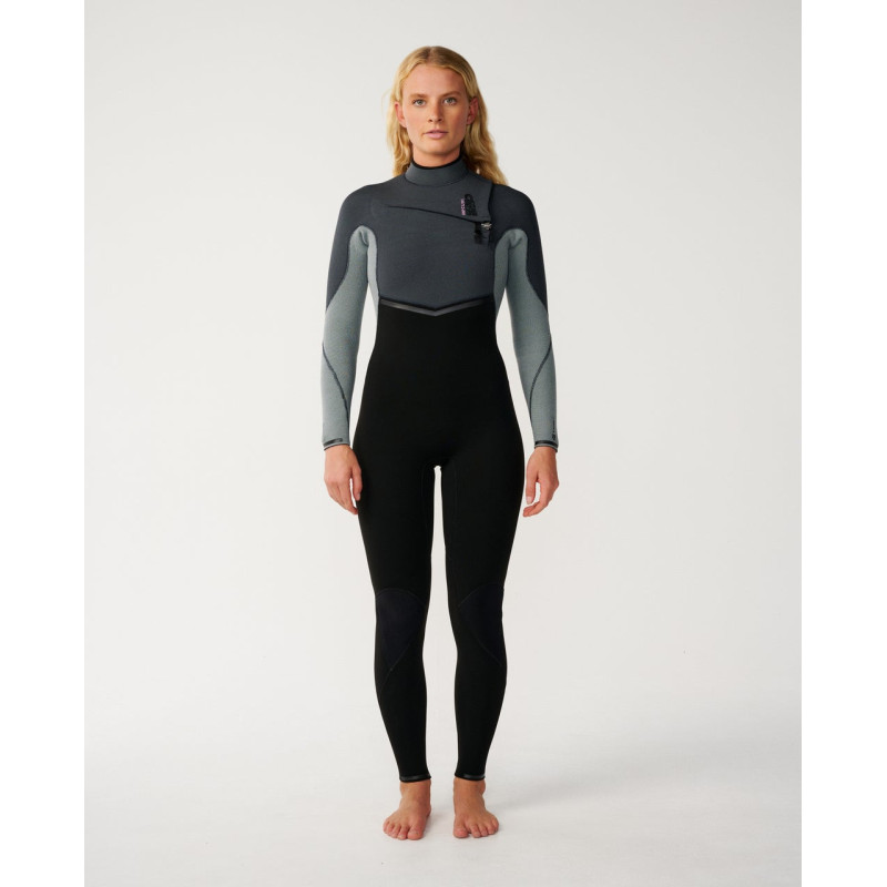 Combinaison de Surf 4/3 Rip Curl Femme E Bomb Chest Zip 