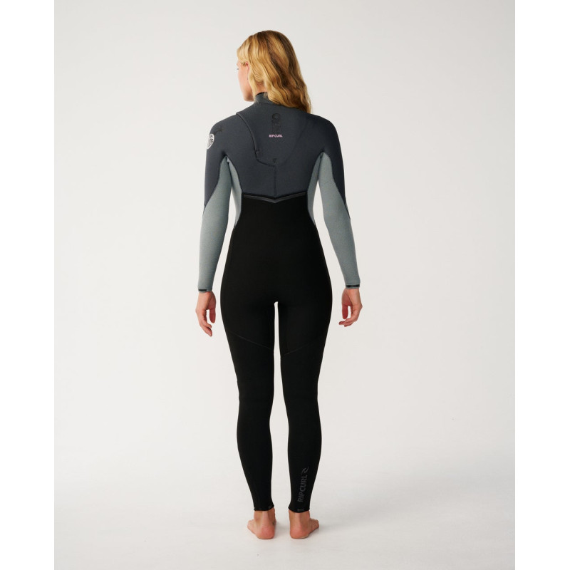 Combinaison de Surf 4/3 Rip Curl Femme E Bomb Chest Zip 