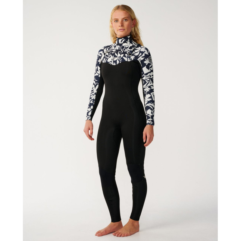 Combinaison de Surf 4/3 Rip Curl Femme Dawn Patrol Pro Chest Zip