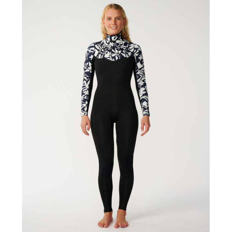 Combinaison de Surf 4/3 Rip Curl Femme Dawn Patrol Pro Chest Zip
