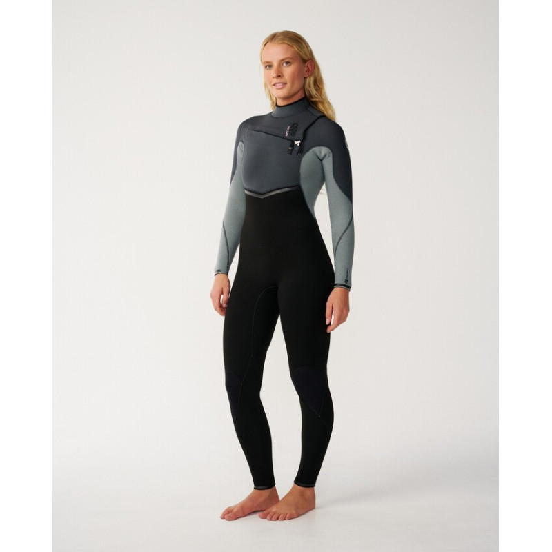 Combinaison De Surf 3/2 Rip Curl Femme E Bomb Chest Zip