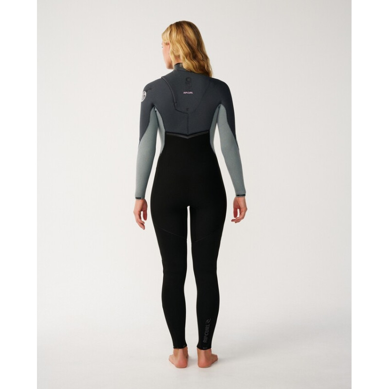 Combinaison De Surf 3/2 Rip Curl Femme E Bomb Chest Zip