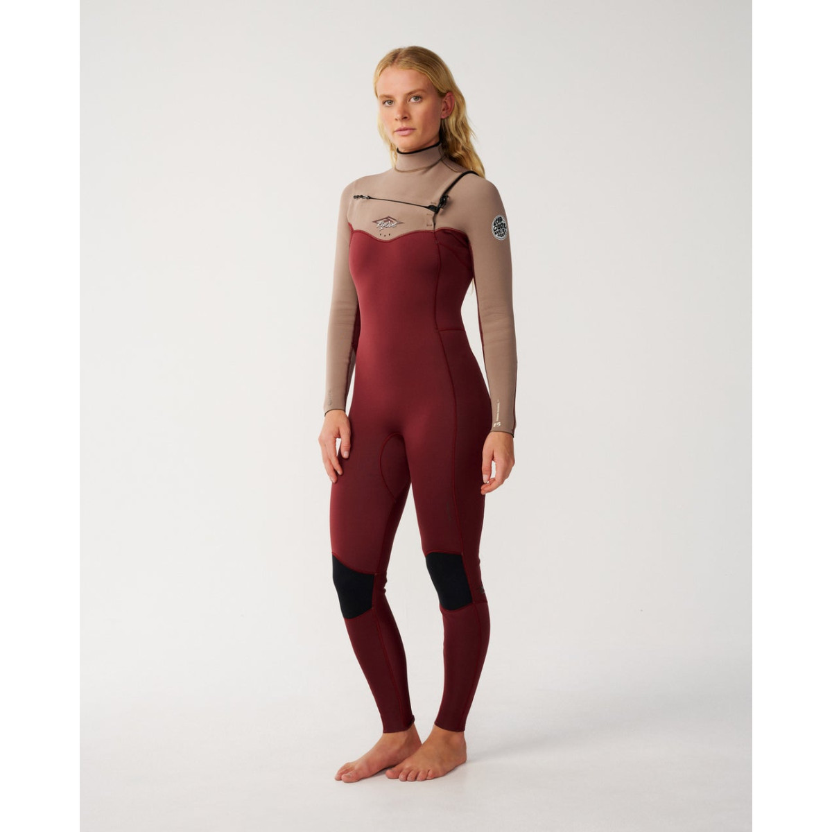 Combinaison de Surf 3/2 Rip Curl Femme Dawn Patrol Chest Zip