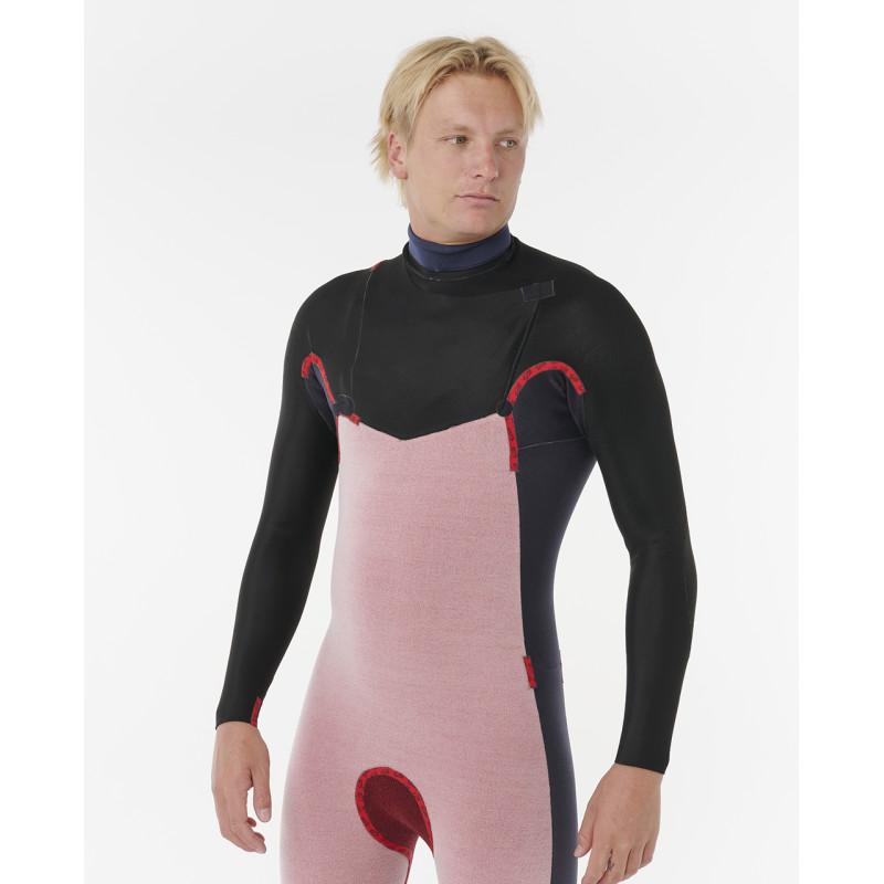 Combinaison De Surf 3/2 Rip Curl Homme Dawn Patrol Chest Zip