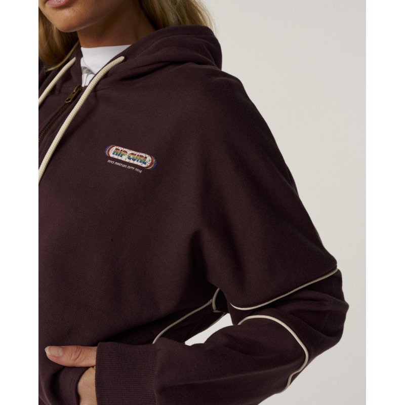 Sweat à Capuche Zippé Rip Curl Since 1969 Drop Shoulder