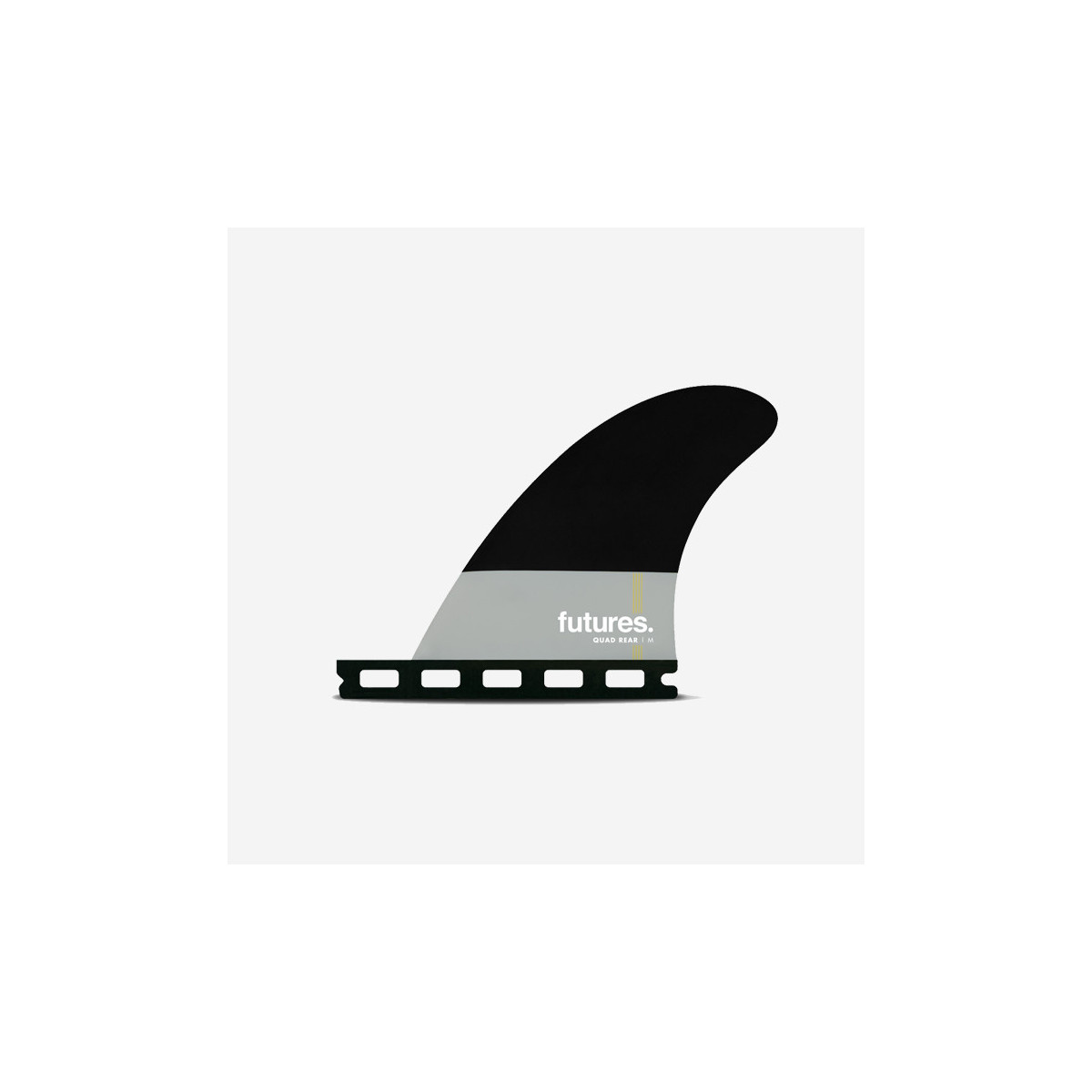 Dérives de surf Futures Quad Rear Pivot Flat Foil Honeycomb